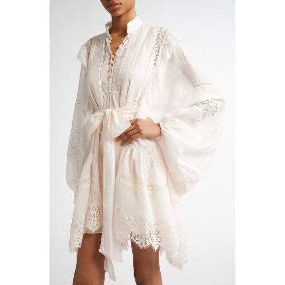 ZIMMERMANN Crush Lace Billow Mini dress size 3/ US 10 - joarbit.com ZIMMERMANN Crush Lace Billow Mini dress size 3/ US 10 - joarbit.com